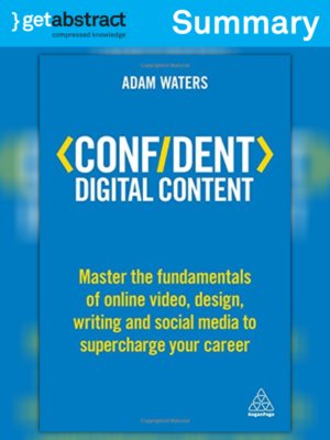 cover image of Confident Digital Content (Summary)